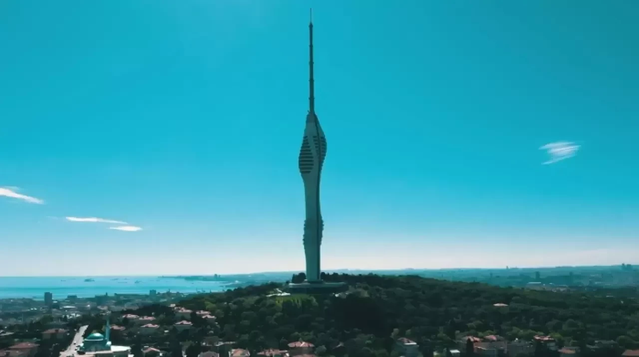 İstanbul'un simgesi Çamlıca Kulesi'ni 2,3 milyon kişi ziyaret etti