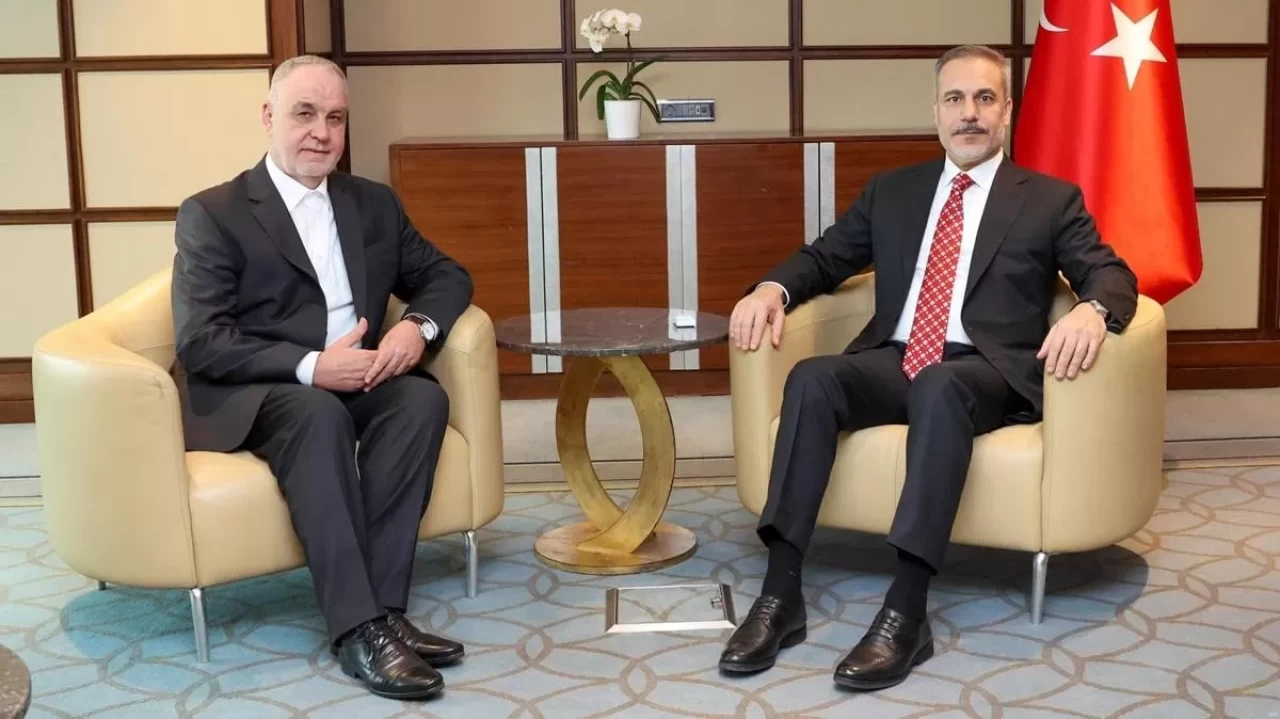 Bakan Fidan, Bosna-Hersek İslam Birliği Başkanı Kavazoviç ile görüştü