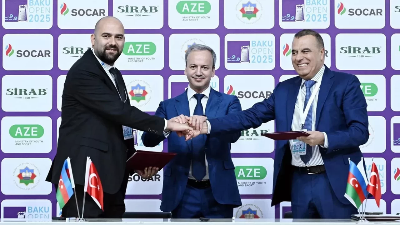 Türkiye ve Azerbaycan Satranç Federasyonları arasında iş birliği protokolü