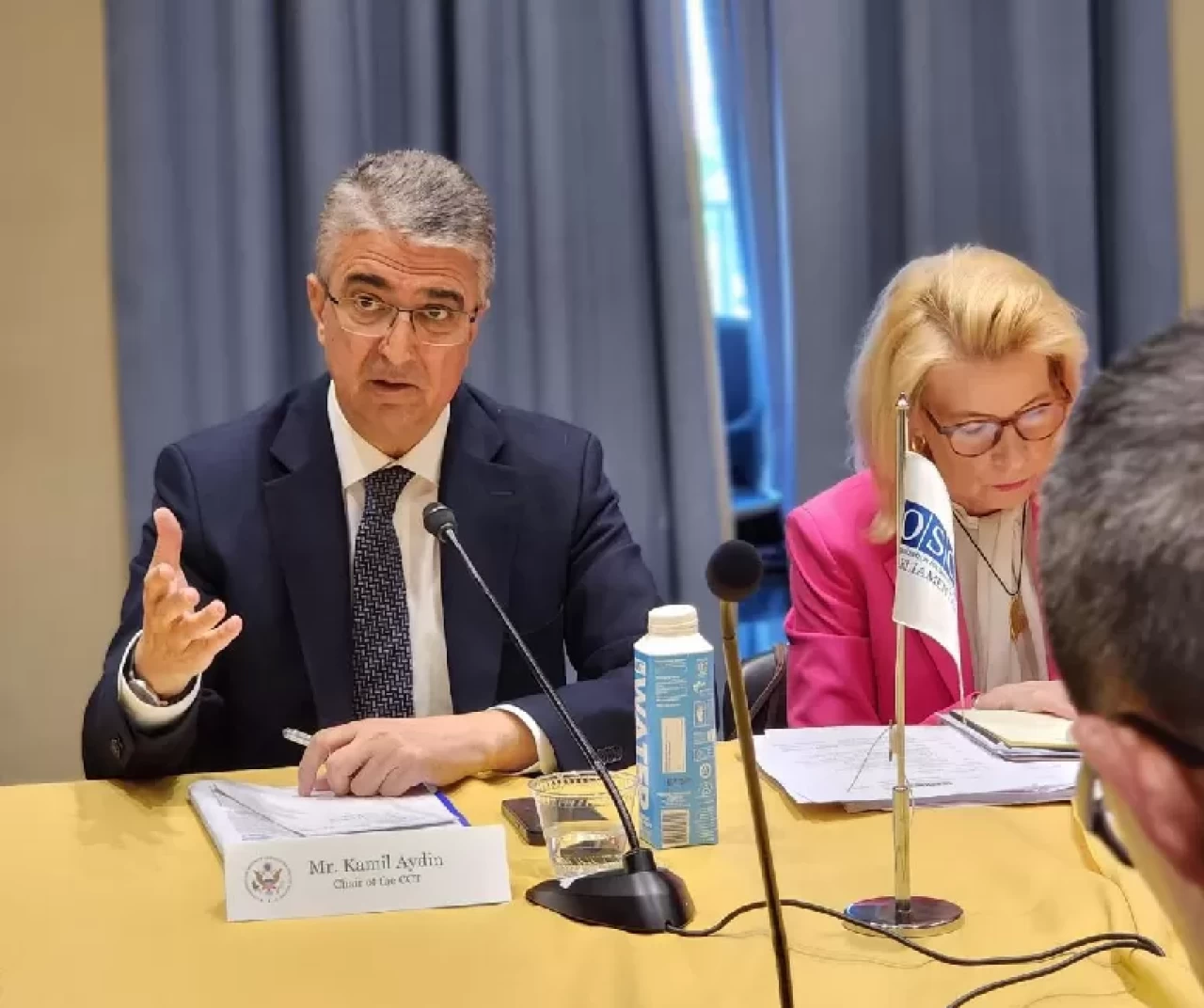 MHP’li Kamil Aydın Washington'da temaslarda bulunuyor