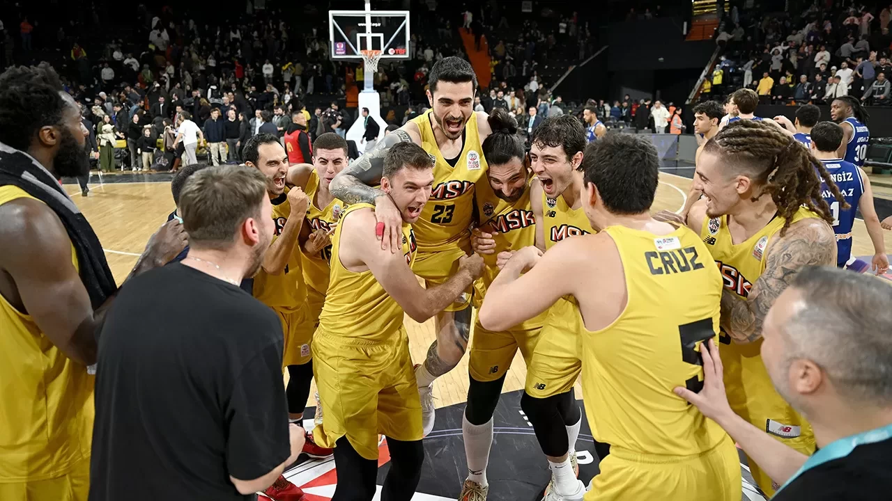 Mersin Spor Kulübü Erkek Basketbol Takımı, tarihinde ilk kez Avrupa arenasında