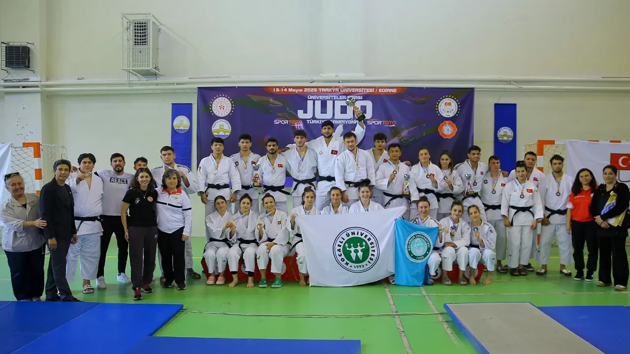 Üniversiteler Türkiye Judo Şampiyonası Edirne’de tamamlandı