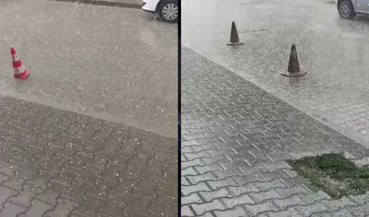 Karabük'te dolu yağışı hayatı olumsuz etkiledi