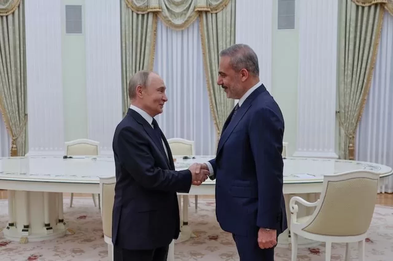 Putin, Dışişleri Bakanı Fidan'ı ağırladı