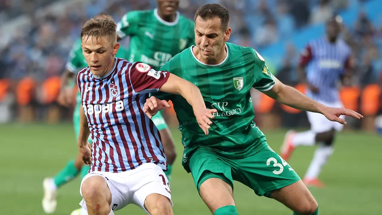 Süper Lig'de Bodrum FK-Trabzonspor maçı ilk 11'leri belli oldu
