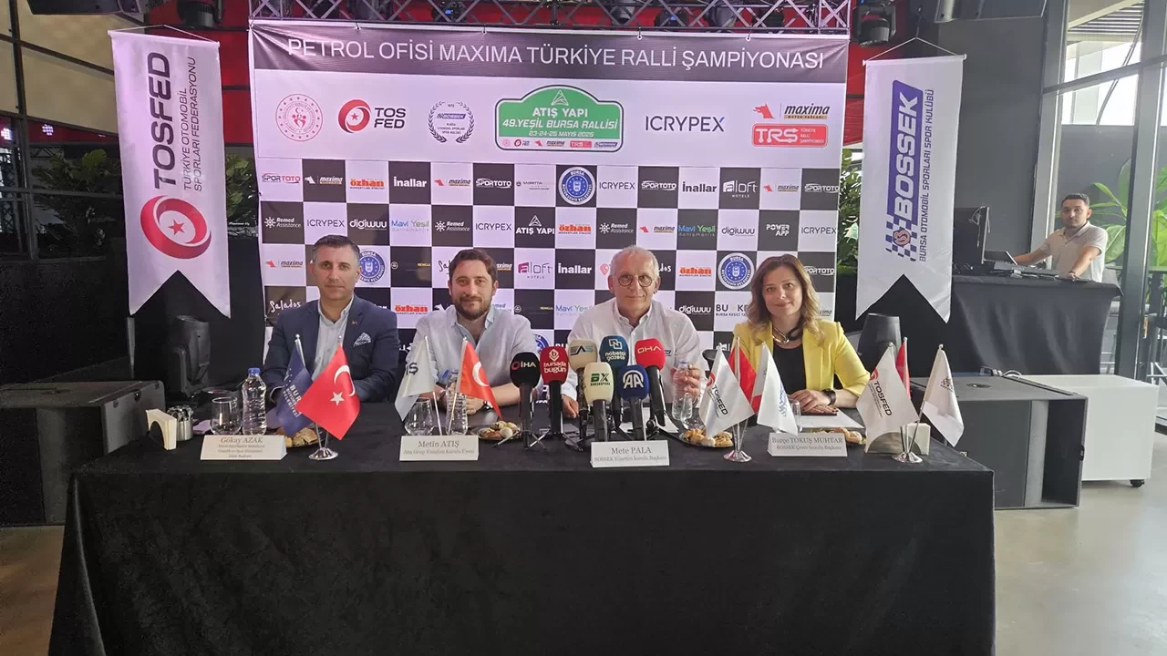 Türkiye Ralli Şampiyonası’nın üçüncü ayağ Yeşil Bursa Rallisi 23-25 Mayıs'ta düzenlenecek