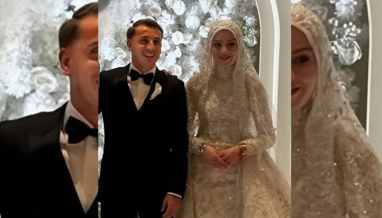 Kerem Aktürkoğlu ve Ceren Azak dünyaevine girdi