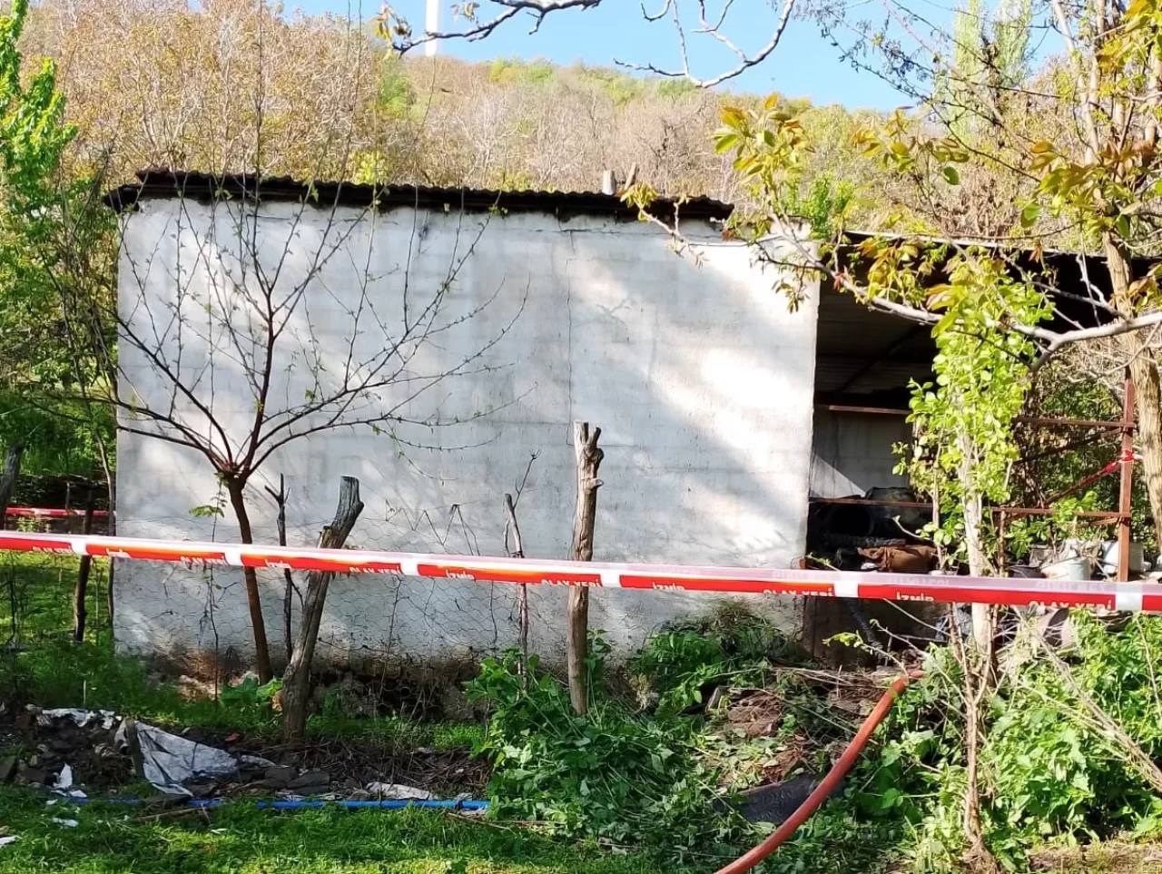 İzmir'de ev yangını: 1 ölü, 1 yaralı