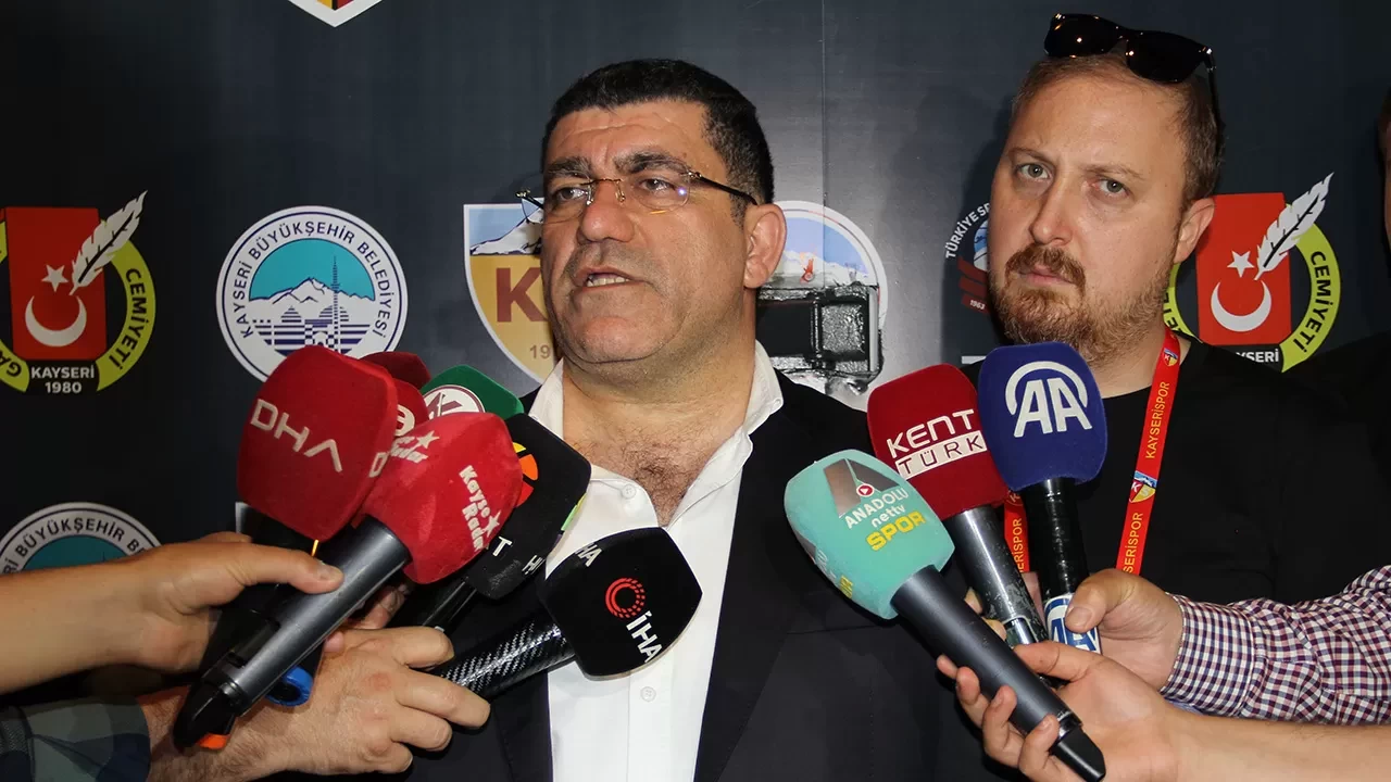 Kayserispor Başkanı Nurettin Açıkalın, Süper Lig'deki Bodrum FK galibiyetinin ardından açıklamalarda bulundu
