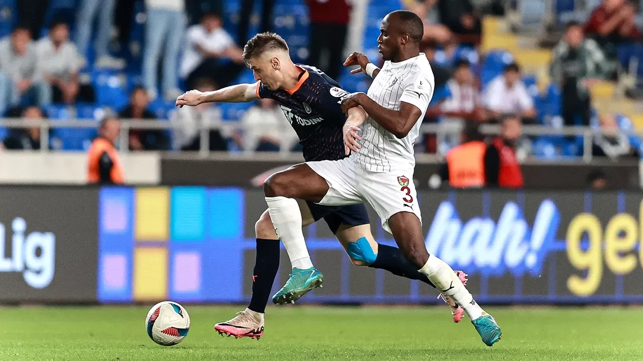 Başakşehir'den Hatayspor'a 4 gol! Süper Lig'de Hatayspor 2-4 Başakşehir