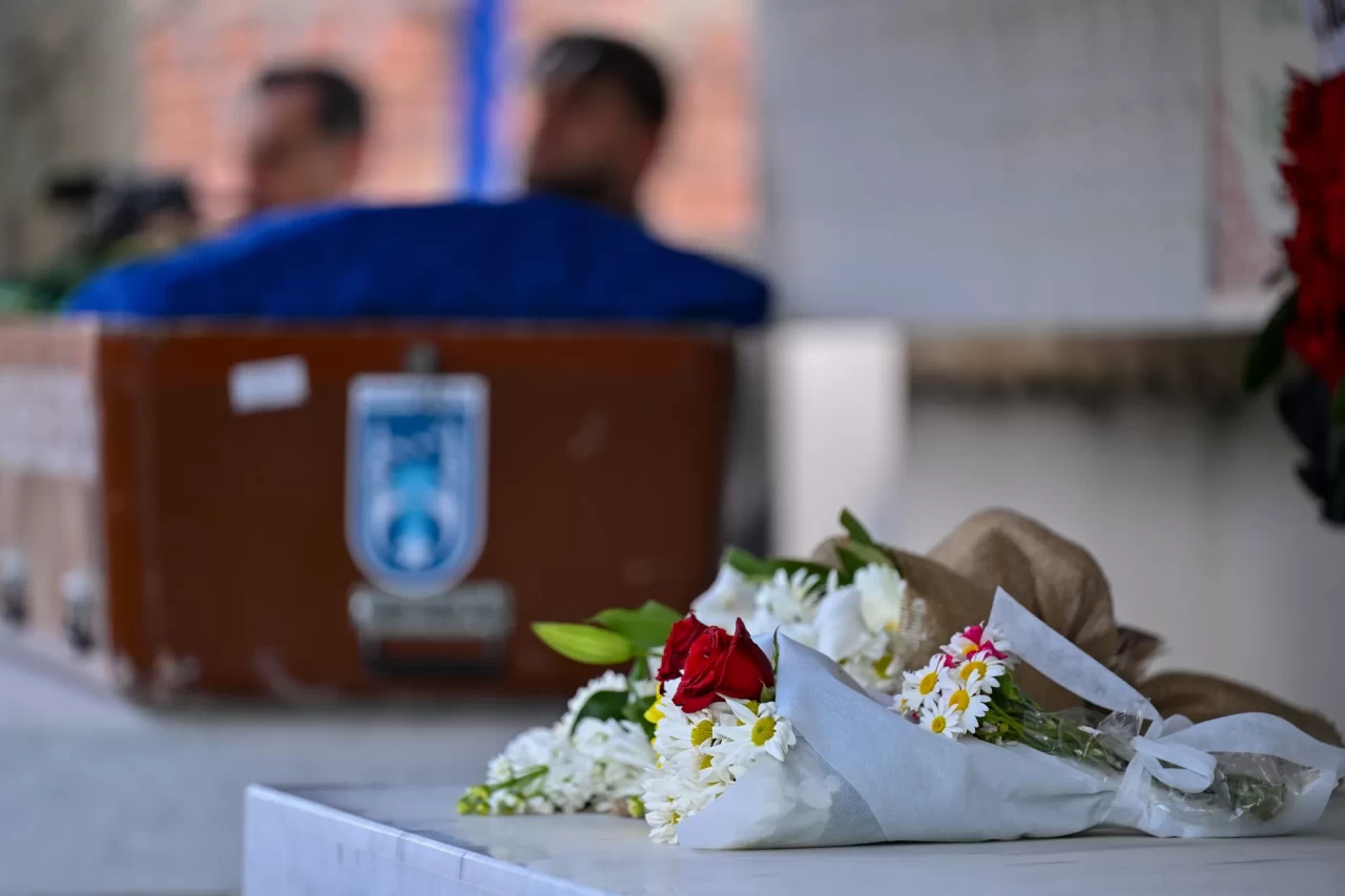 Ankara'da komşusu tarafından öldürülen kadının cenazesi defnedildi