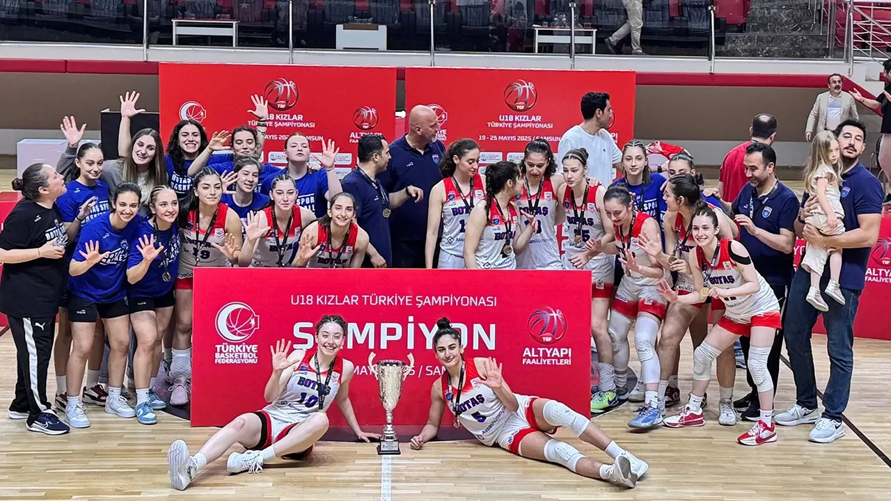 BOTAŞ, 18 Yaş Altı Kızlar Türkiye Şampiyonu oldu