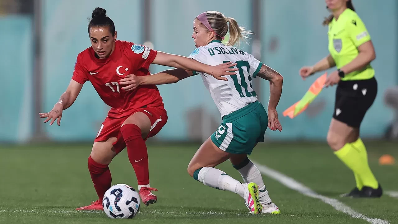 Milliler öne geçti ama skoru koruyamadı | A Milli Kadın Futbol Takımı 1-2 İrlanda Cumhuriyeti
