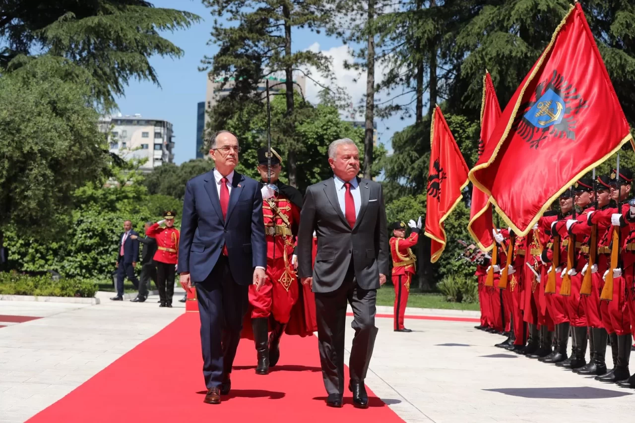 Ürdün Kralı 2. Abdullah, Arnavutluk'ta temaslarda bulundu