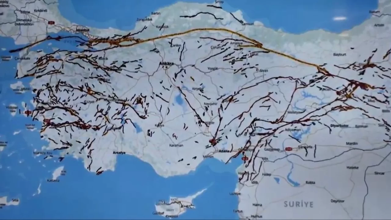 AFAD: Ülkemizde toplam 485 adet diri fay segmenti bulunmakta