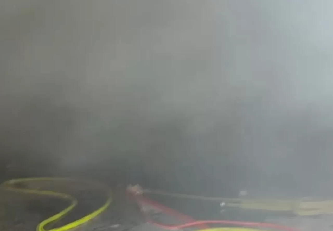 Kahramanmaraş'ta fabrika deposunda yangın