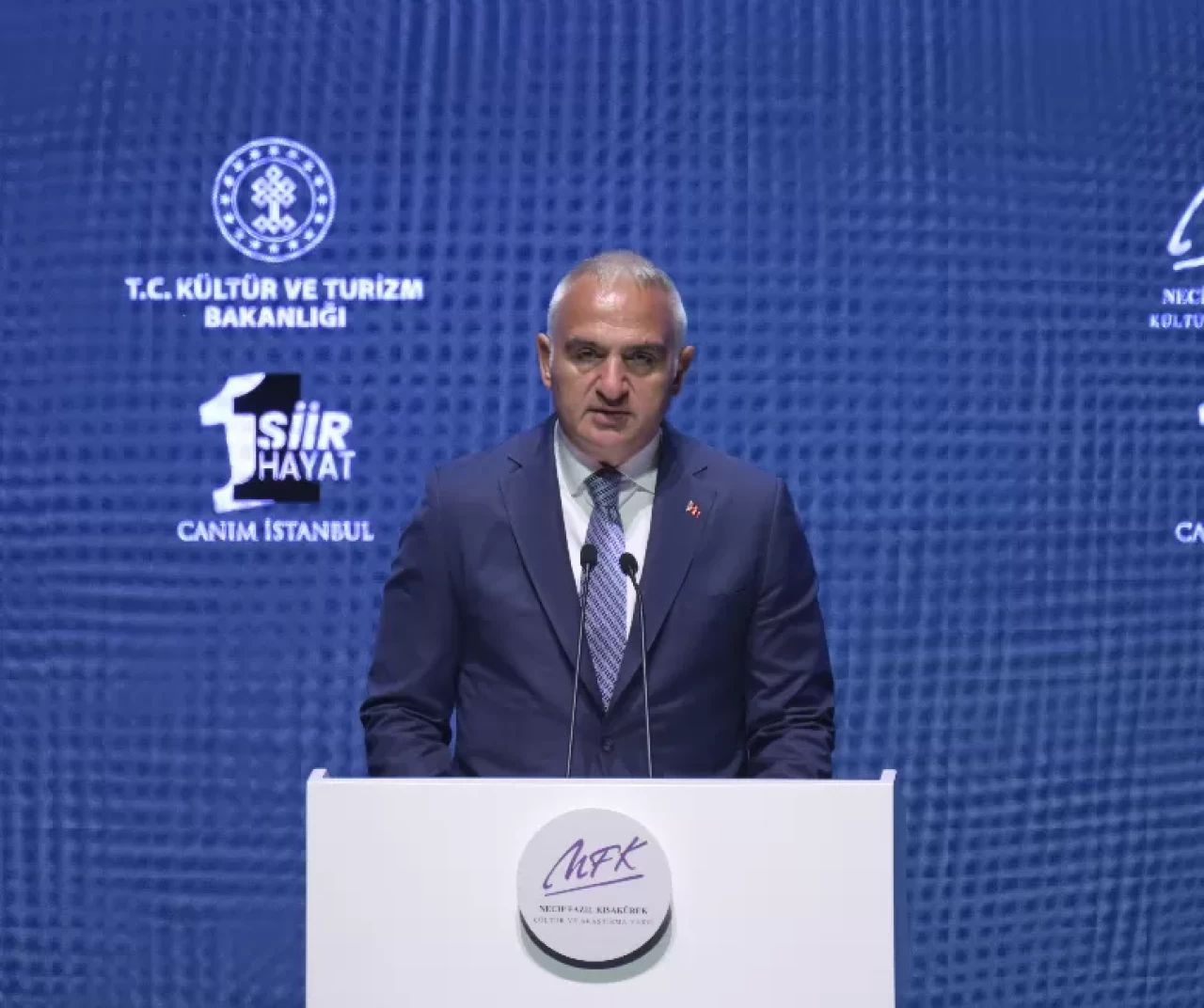 Bakan Ersoy: Necip Fazıl Kısakürek, bize köklerimizi hatırlattı