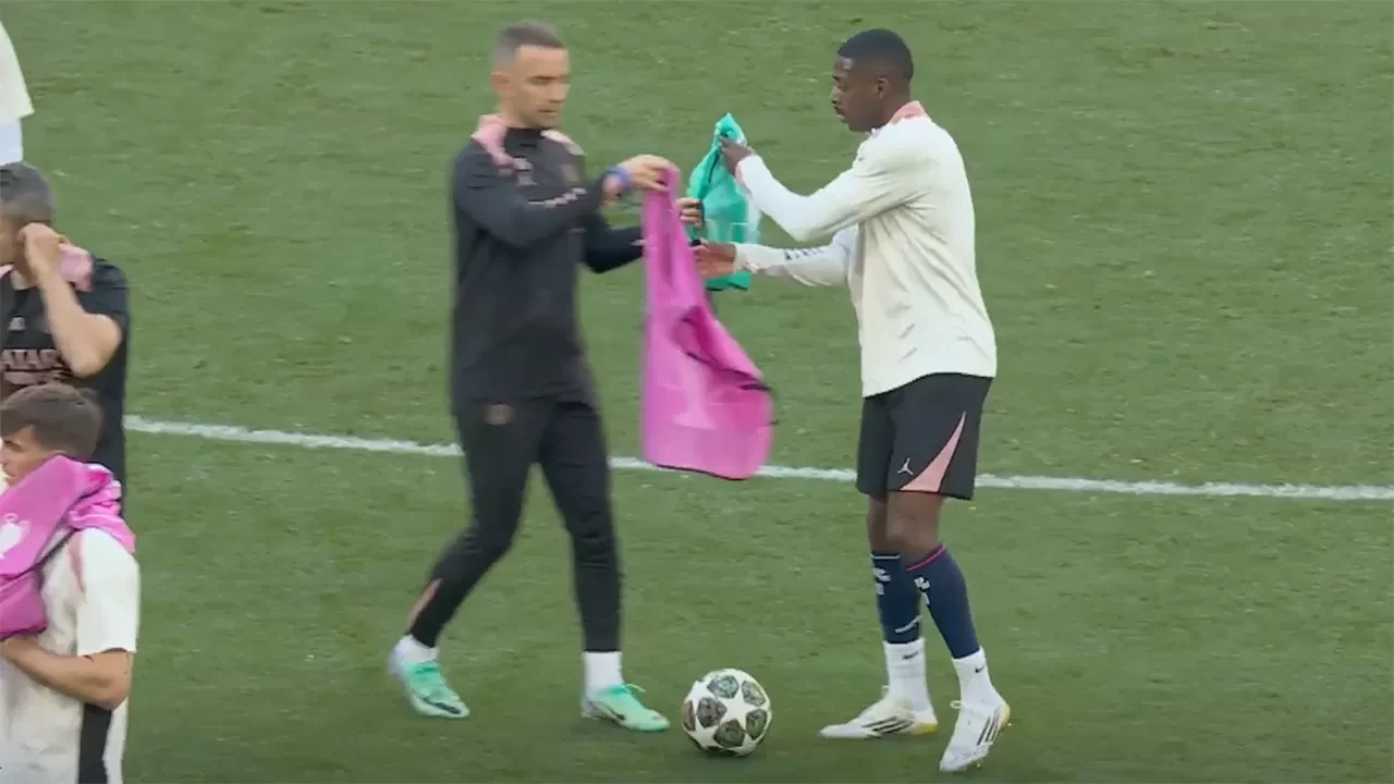 PSG, UEFA Şampiyonlar Ligi finali öncesi son antrenmanını yaptı