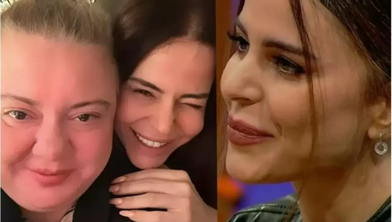 Simge Sağın'ın acı günü... Ablasının tabutuna yaslandı