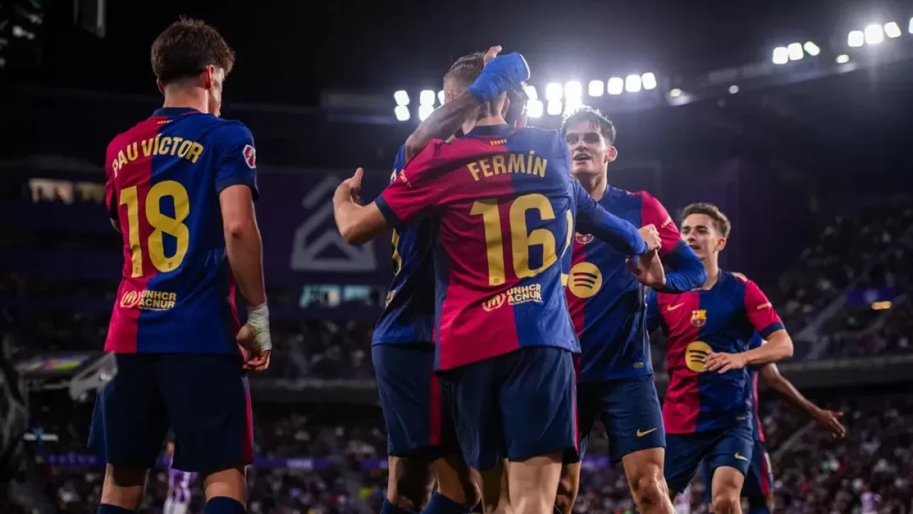 Barcelona'dan kritik geri dönüş | LaLiga'da Real Valladolid 1-2 Barcelona