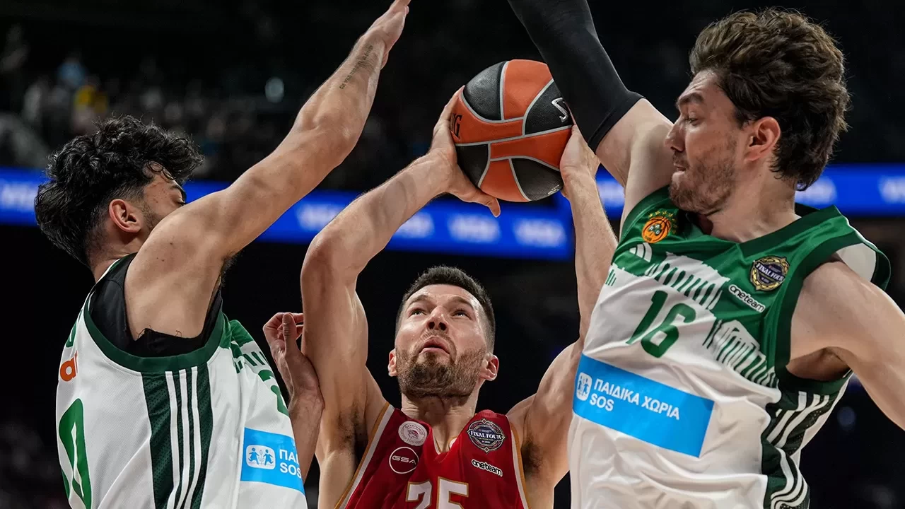 EuroLeague Dörtlü Final’deki Yunan derbisinde kazanan Olympiakos | Maç Sonucu: Olympiakos 97-93 Panathinaikos AKTOR