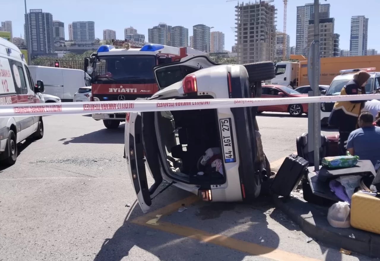 Ankara'da feci kaza: 6 yaralı, 2'si bebek