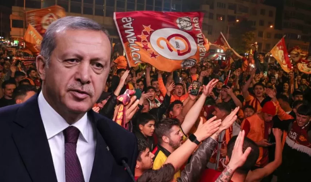 Cumhurbaşkanı Erdoğan, Süper Lig Şampiyonu Galatasaray'ı tebrik etti