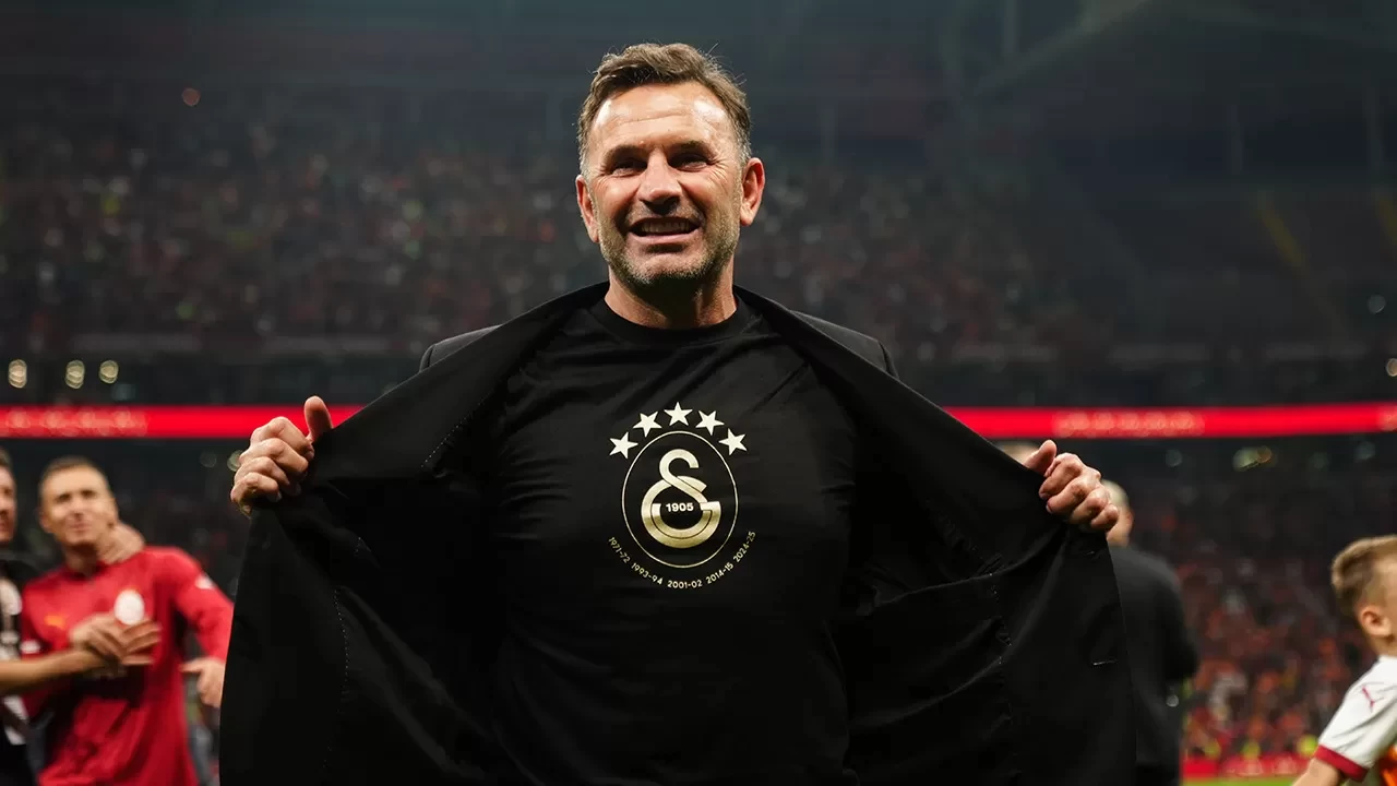 Galatasaray Teknik Direktörü Okan Buruk: "Galatasaray, Türkiye'nin en iyi kadrosuna sahip"