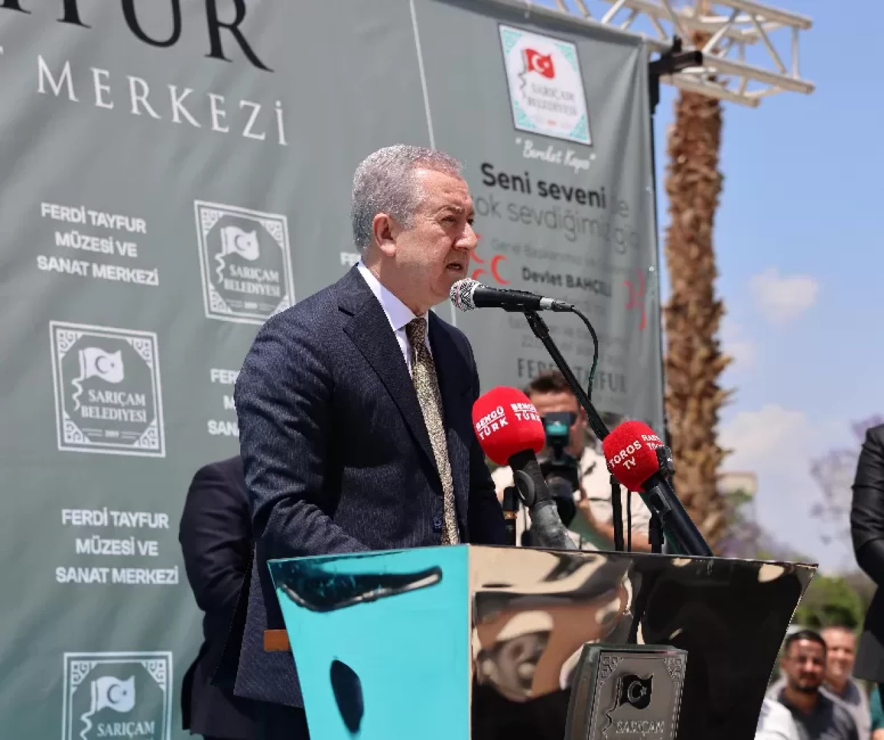 MHP'li Durmaz "Ferdi Tayfur Sanat Merkezi ve Müzesi" açılış töreninde konuştu!