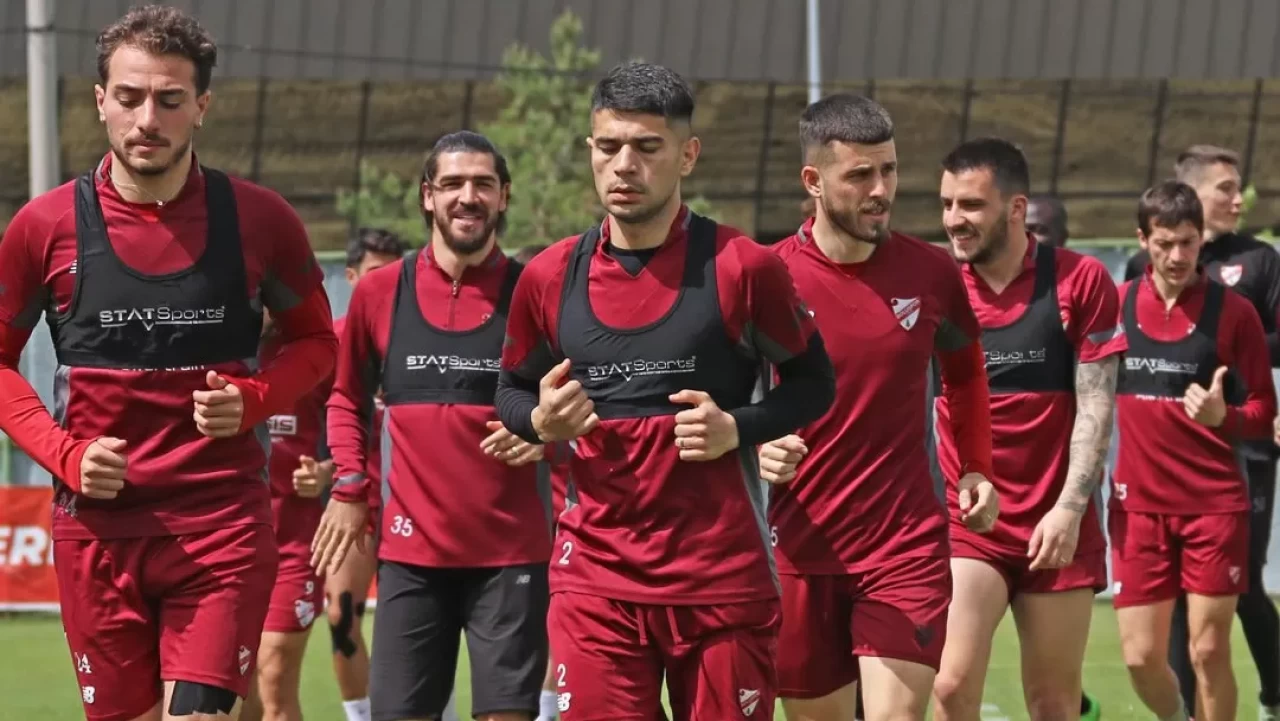 Boluspor, 1. Lig play-off yarı finalindeki Bandırmaspor maçı hazırlıklarını sürdürüyor