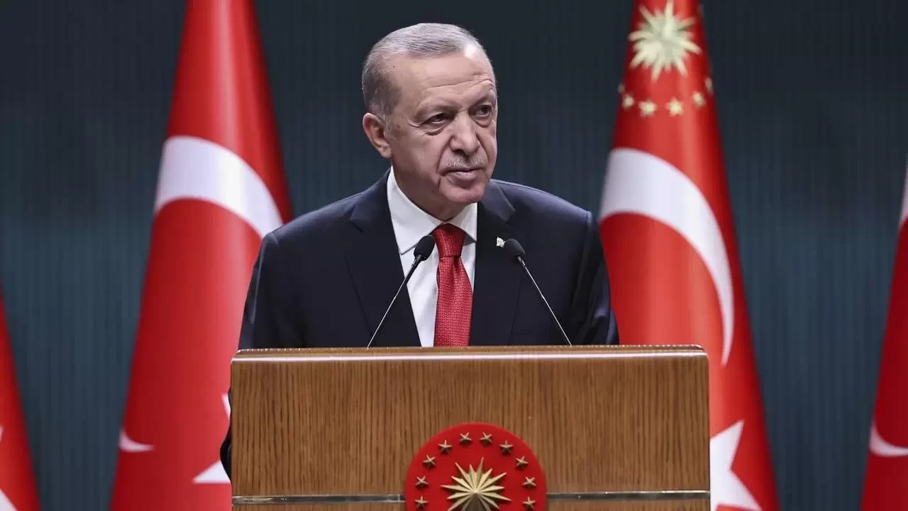 Cumhurbaşkanı Erdoğan'dan şehit ailesine başsağlığı mesajı