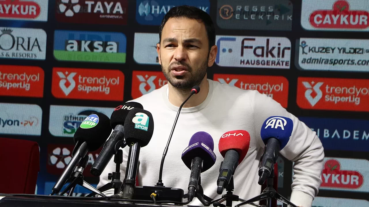 Gaziantep FK Teknik Direktörü Selçuk İnan: “Bugün iki takım da kazanmak için mücadele etti ama kazanan Rizespor oldu”