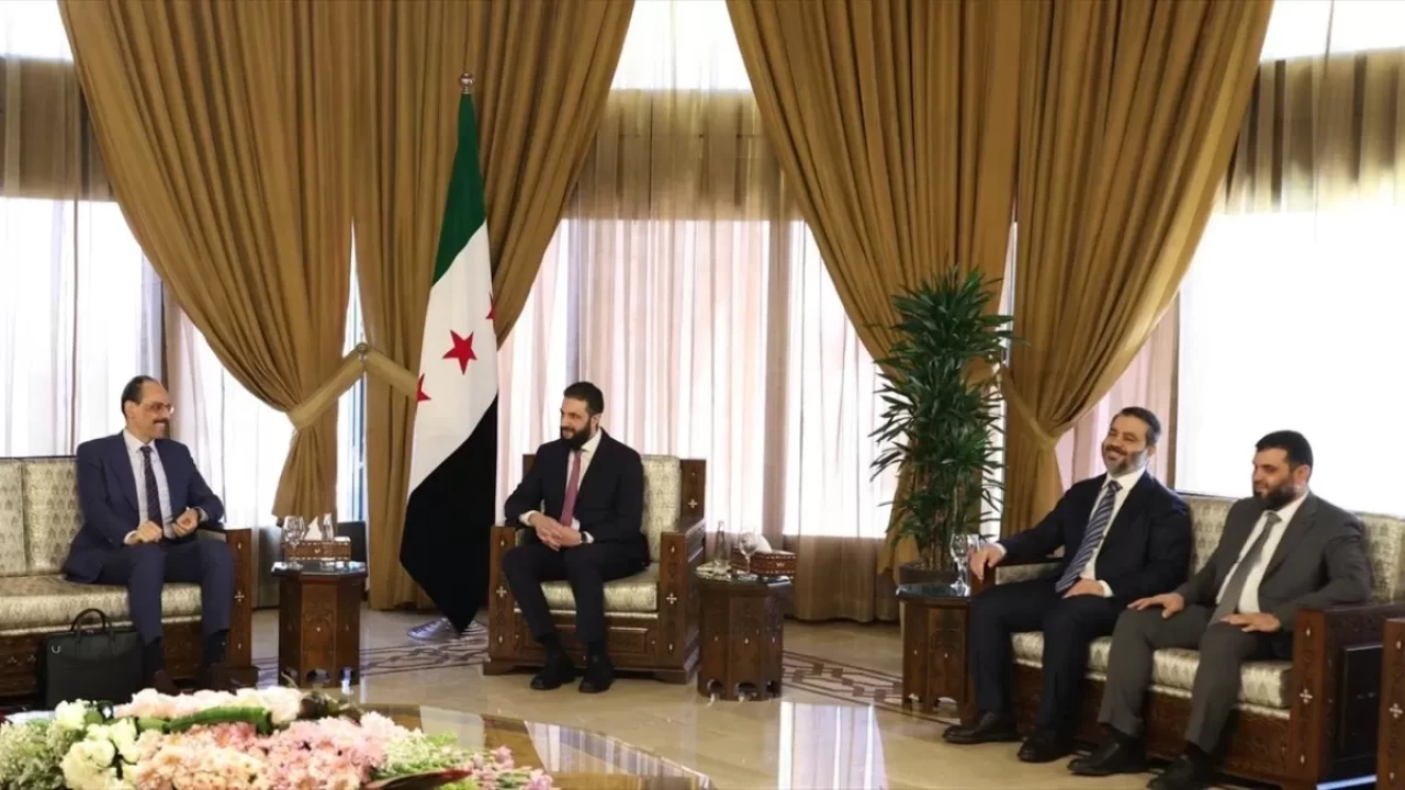 MİT Başkanı Kalın'dan Suriye'de kritik temaslar... Şara'ya ''yanındayız'' mesajı