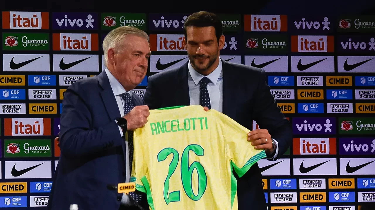 Carlo Ancelotti resmen Brezilya Milli Takımı’nın başında: “Neymar’a güveniyorum”