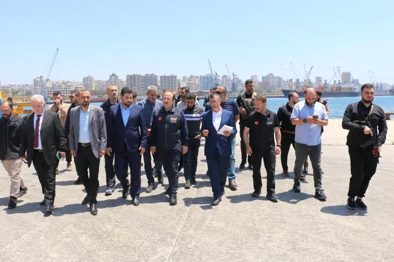 AFAD Başkanı Pehlivan'dan Lazkiye Valiliğine ziyaret