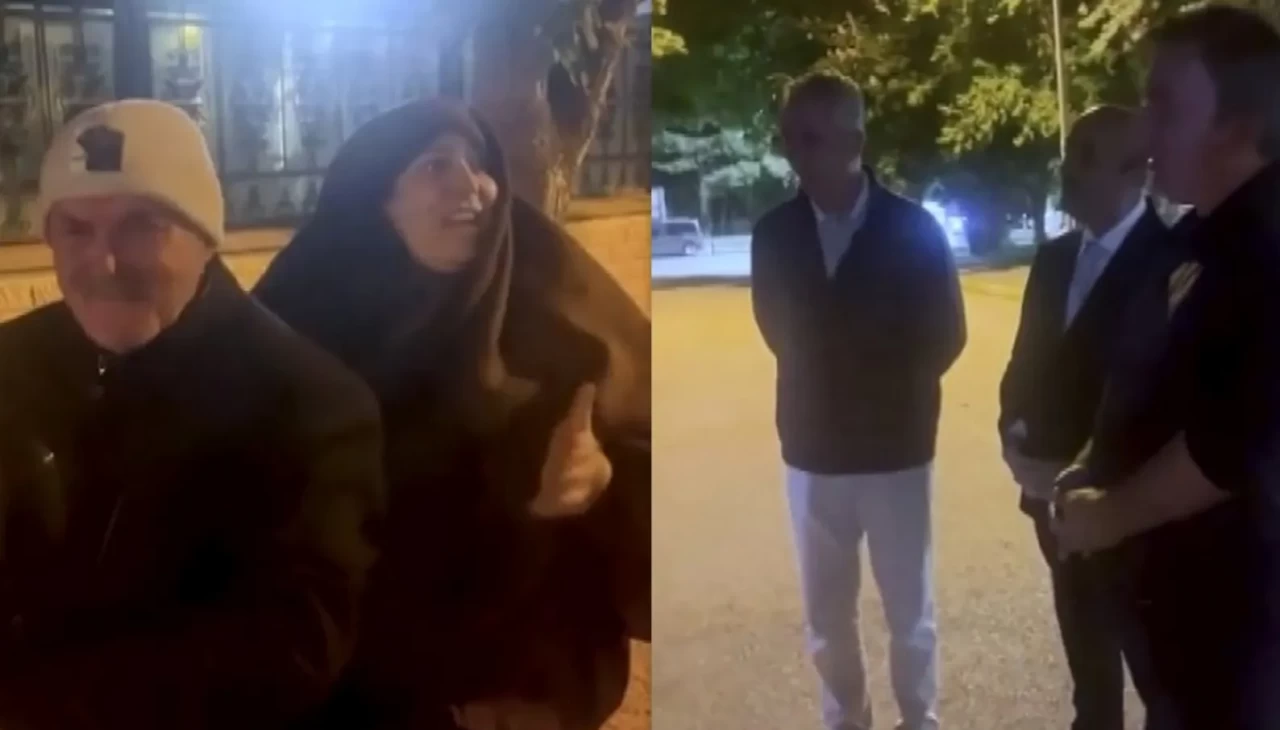 Valiyle motosiklet üzerindeki 40 yıllık evli çiftin diyaloğu yürekleri ısıttı