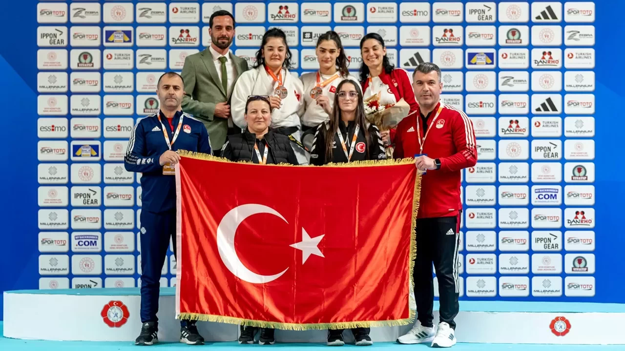 Milli judocular İstanbul’daki Avrupa Kupası’ndan 4 madalya kazandı