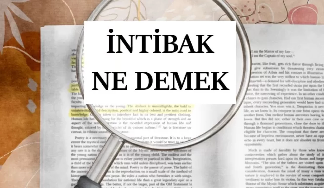 İntibak Nedir?