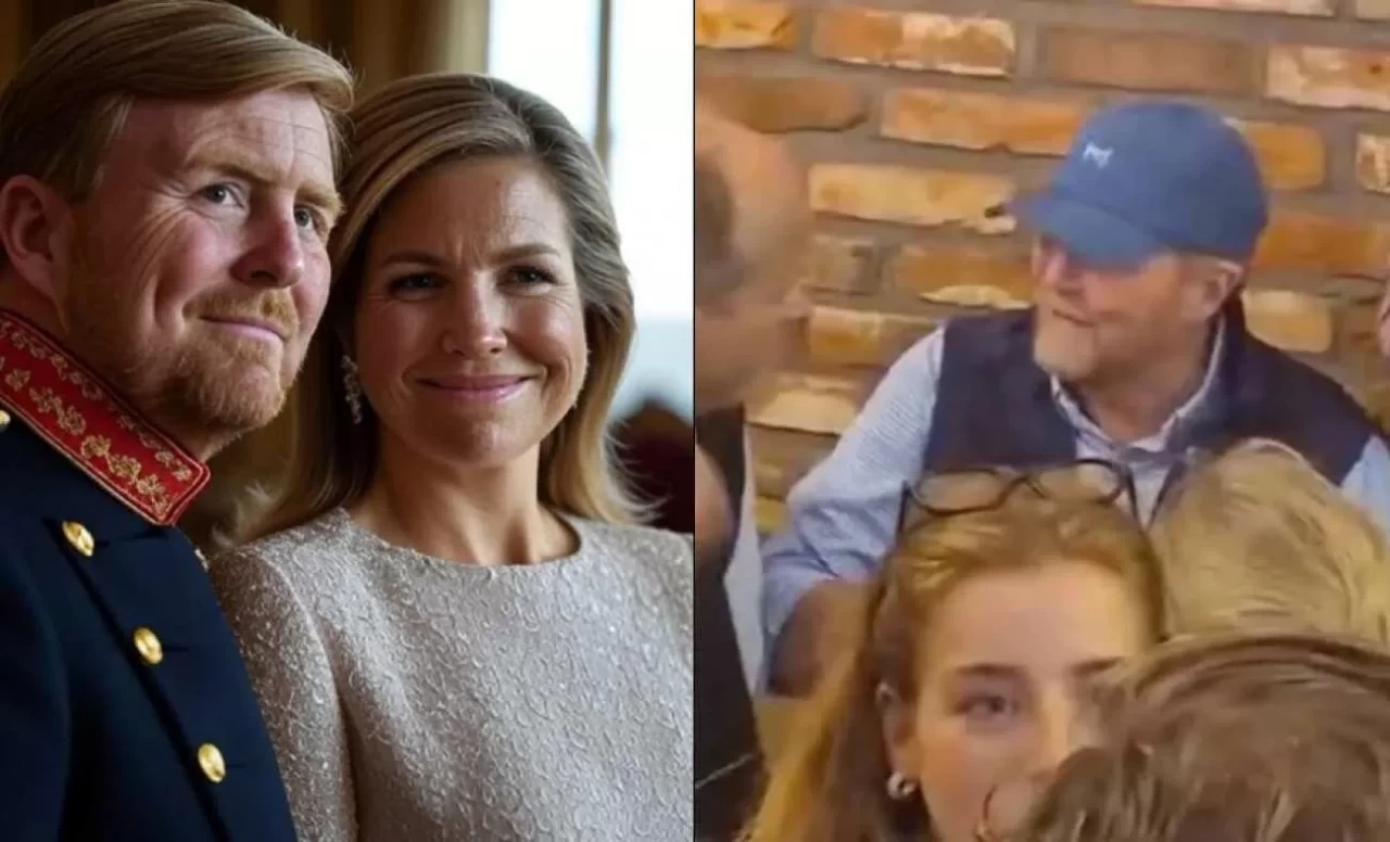 Hollanda Kralı Türk döneri kuyruğunda! Kraliçe ve prenseslerle Türk lezzetine akın ettiler