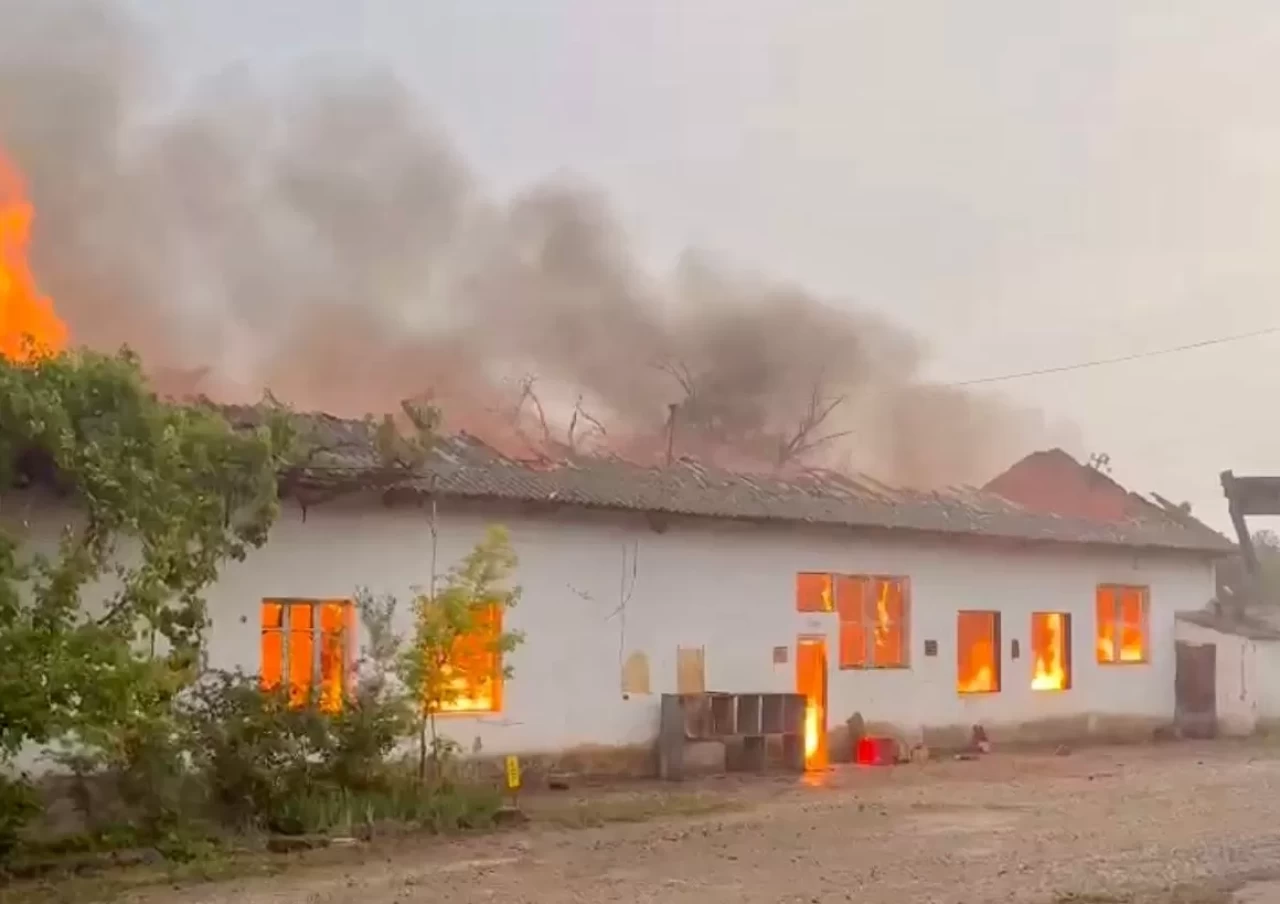 Kırşehir'de Elektrik Üretim AŞ'deki yangın söndürüldü