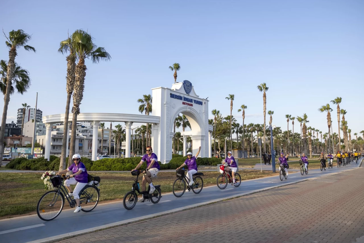 Mersin’de ‘Dünya Bisiklet Günü’ etkinliği