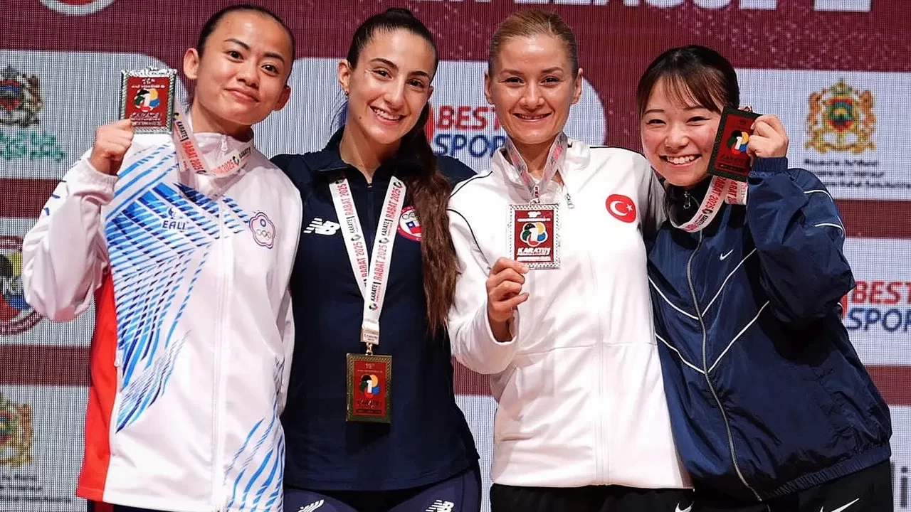 Milli karateciler, Fas’taki Karate 1 Premier Lig’de 3 bronz madalya kazandı