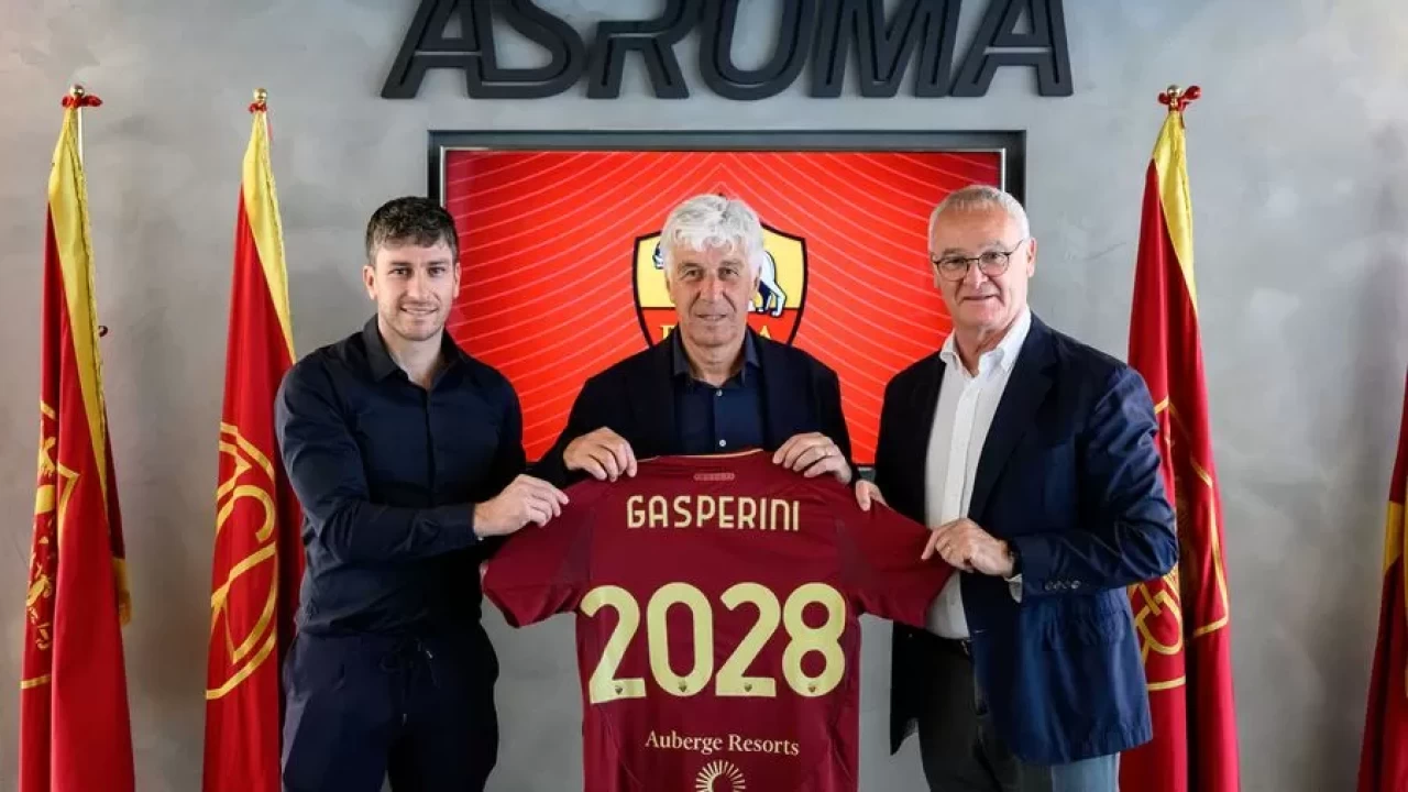 Roma'nın yeni teknik direktörü Gian Piero Gasperini oldu