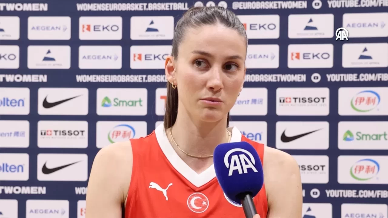 A Milli Kadın Basketbol Takımı kaptanı Olcay  Çakır Turgut'tan Avrupa Şampiyonası mesajı: “Sonuna kadar savaşacağız”