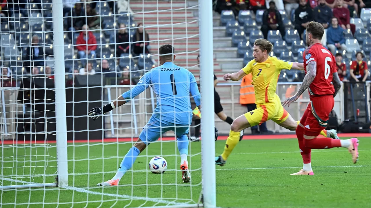 7 gollü maçta son sözü De Bruyne söyledi! 2026 FIFA Dünya Kupası Elemeri'nde Belçika 4-3 Galler