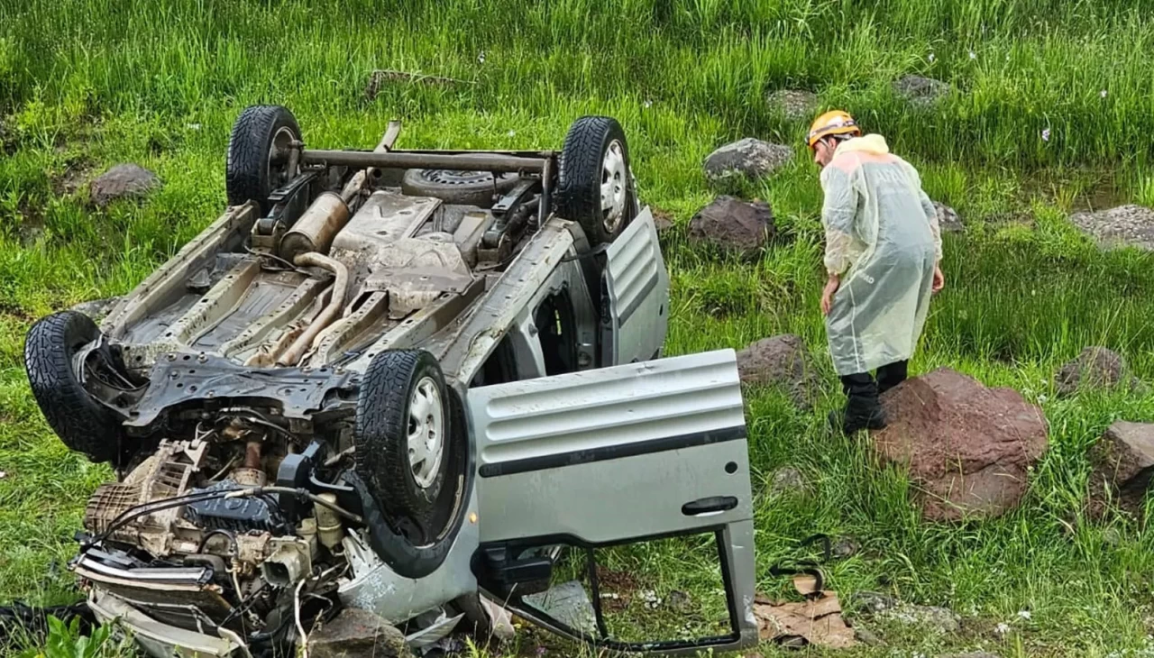Varto'da feci kaza: Yaralı ağır sürücü kaçtı