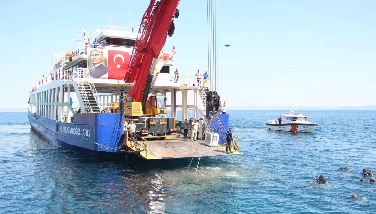 Tank batırdık, sırada uçak var! Saros’a nefes kesen dalış rotası geliyor