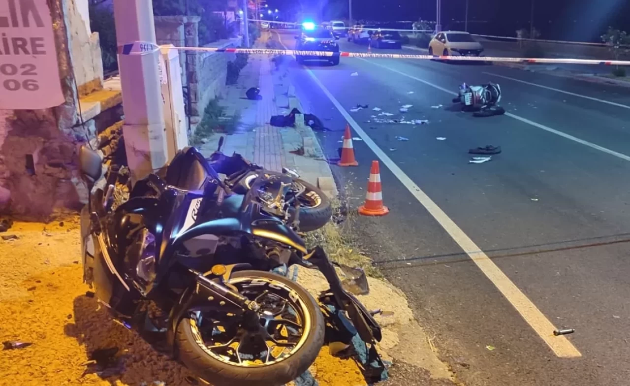 Bodrum'da korkunç kaza! İki motosiklet çarpıştı: 2 ölü