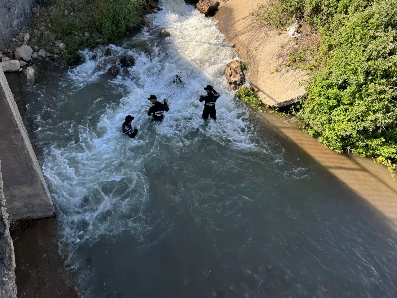 Diyarbakır'da kaybolan kişi sulama kanalında aranıyor