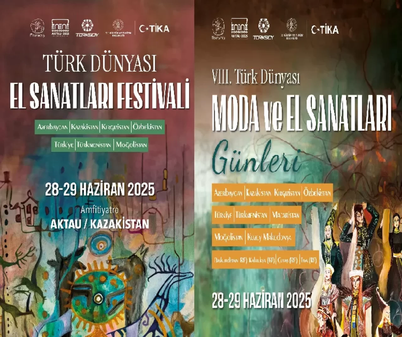 Aktau’da sanat rüzgarı! 13 ülkeden 20 tasarımcı bir araya geliyor